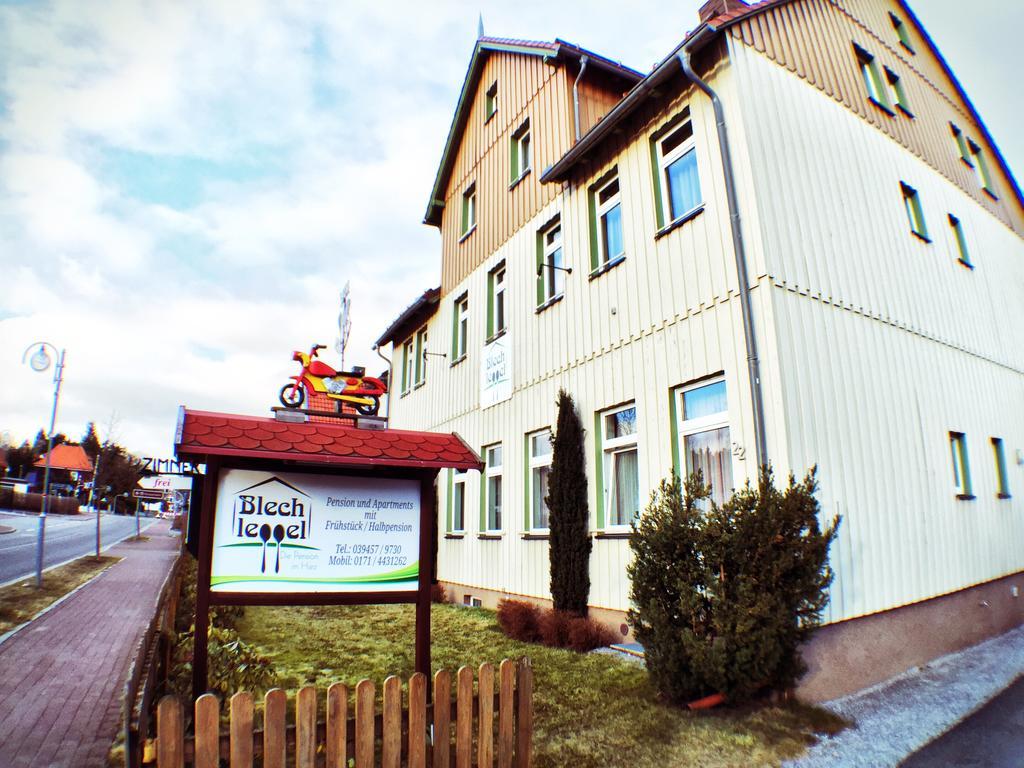 Blechleppel - Die Pension Im Harz Benneckenstein Dış mekan fotoğraf